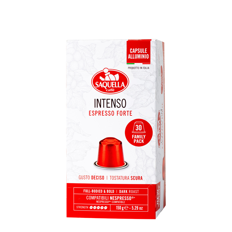 Intenso Espresso Forte Nespresso® capsules 30 pieces