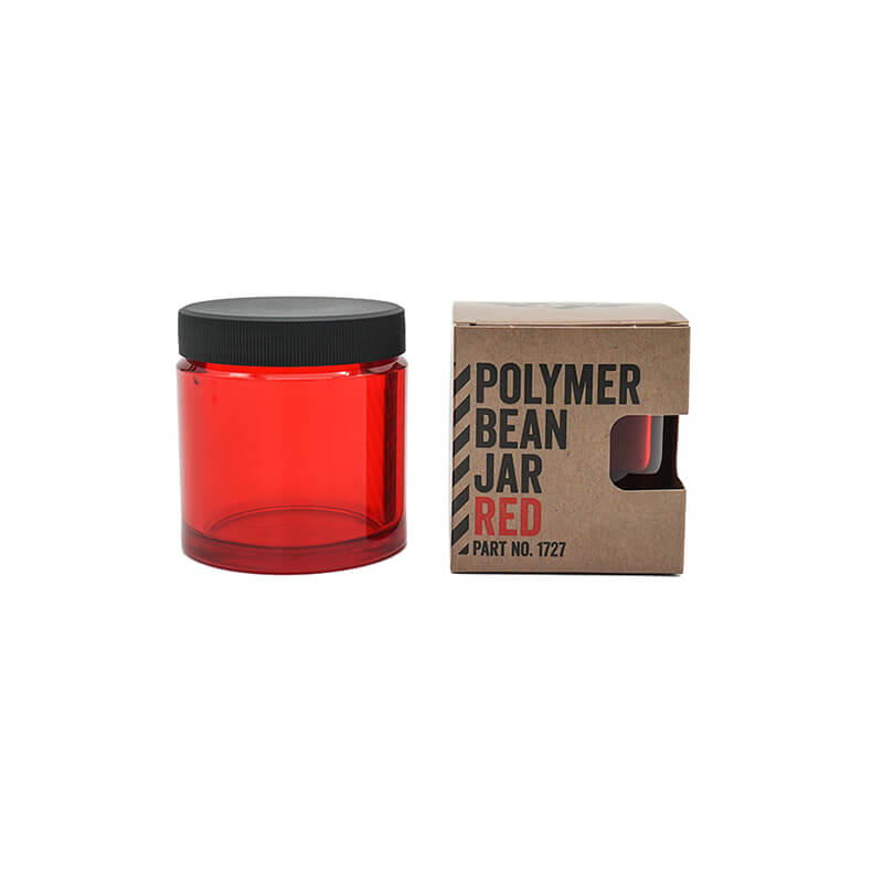 Polymer bean container red