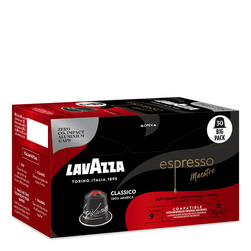 Espresso Maestro Classico Capsule Caffè Compatibili Nespresso