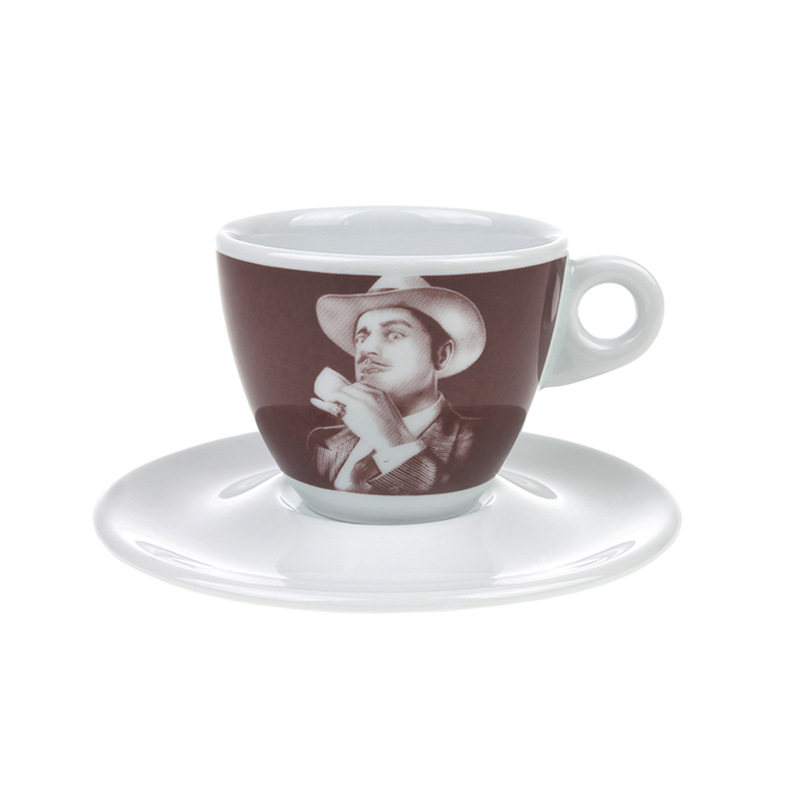 Cappuccino cup with saucer "The Godfather"