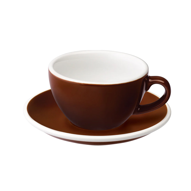 Cappuccinotasse Egg Brown