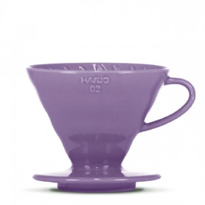 V60 Coffee Dripper Keramik 02 purple