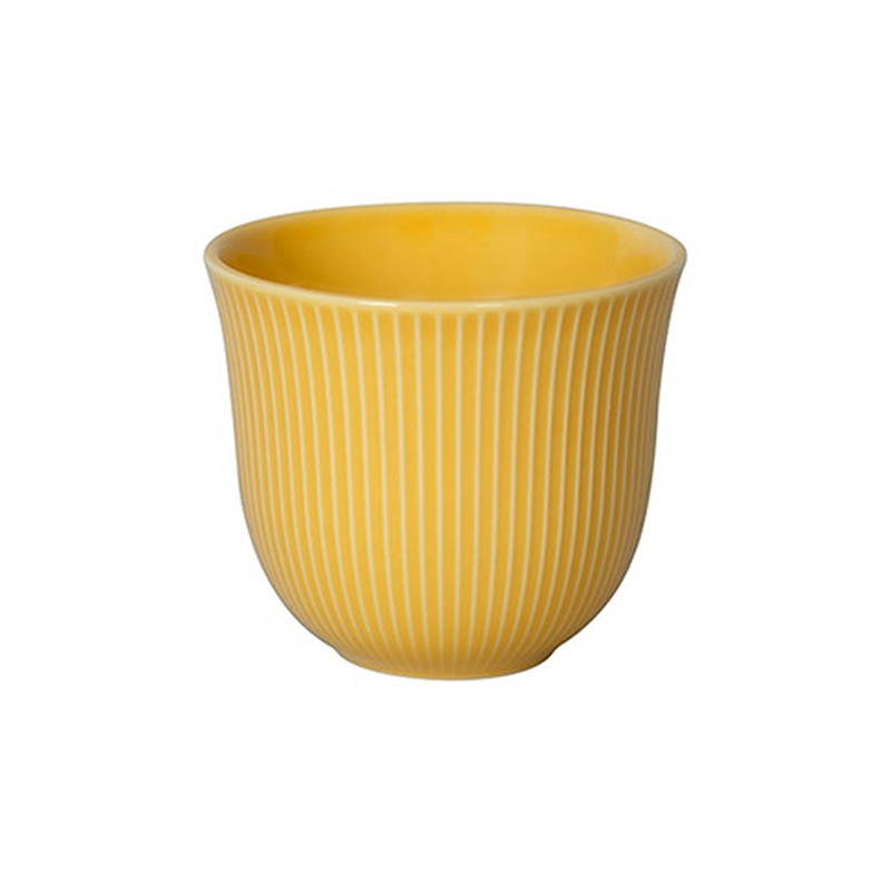  Embossed Tasting Cup Yellow 250 ml