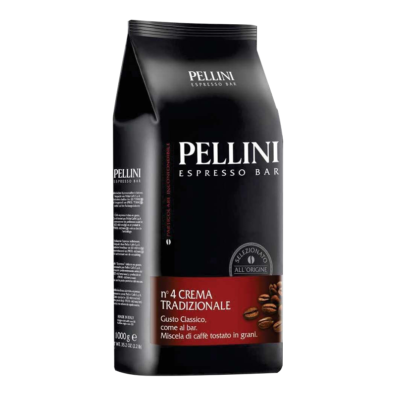 Pellini - Espresso Bar No.4 Crema Tradizionale 1000 g beans