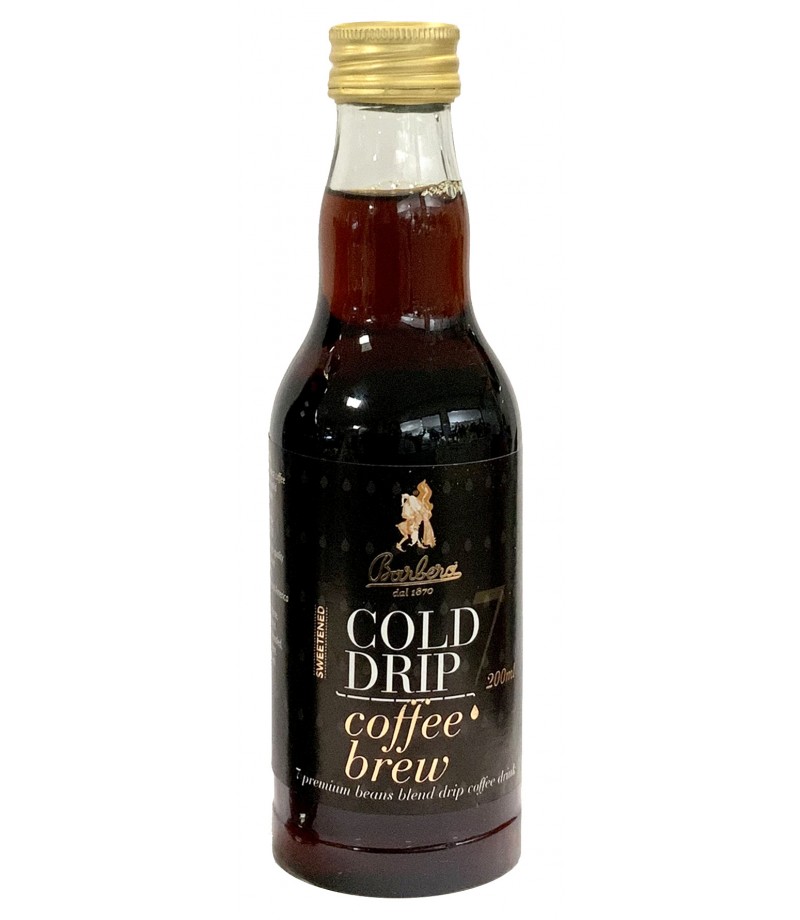 Cold Drip Coffee Brew Sweetend