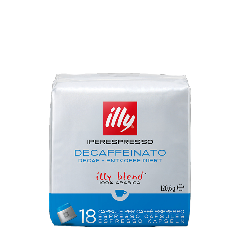 10 capsule caffè Illy espresso DECAFFEINATO compatibile Nespresso