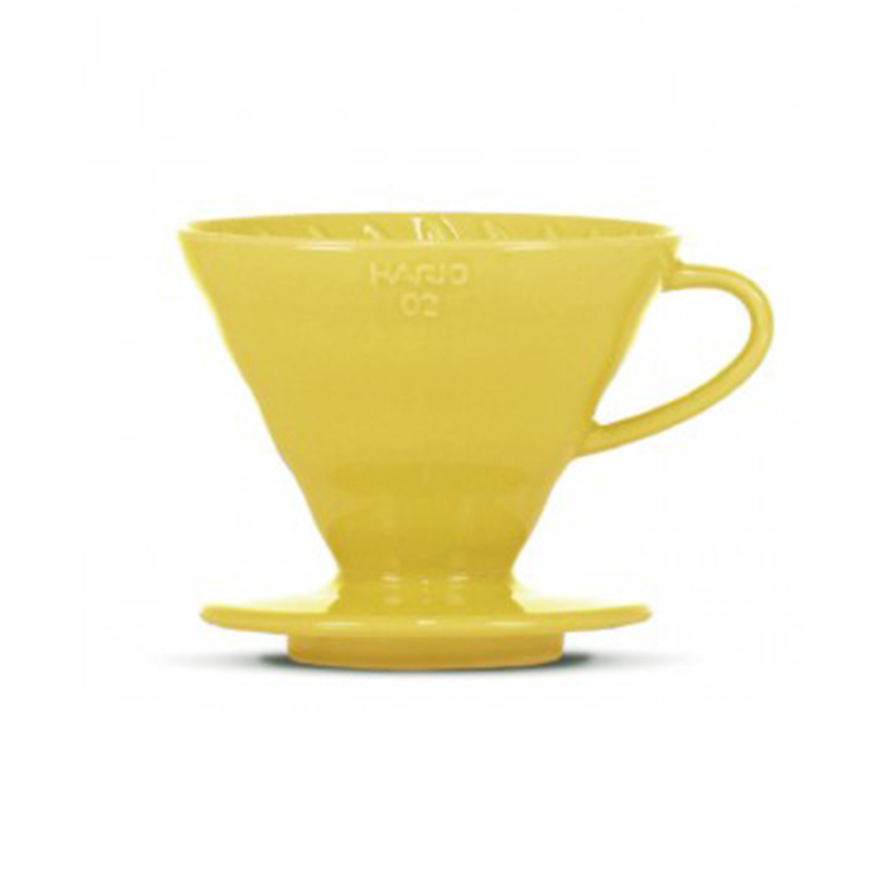 V60 Coffee Dripper Keramik 02 yellow