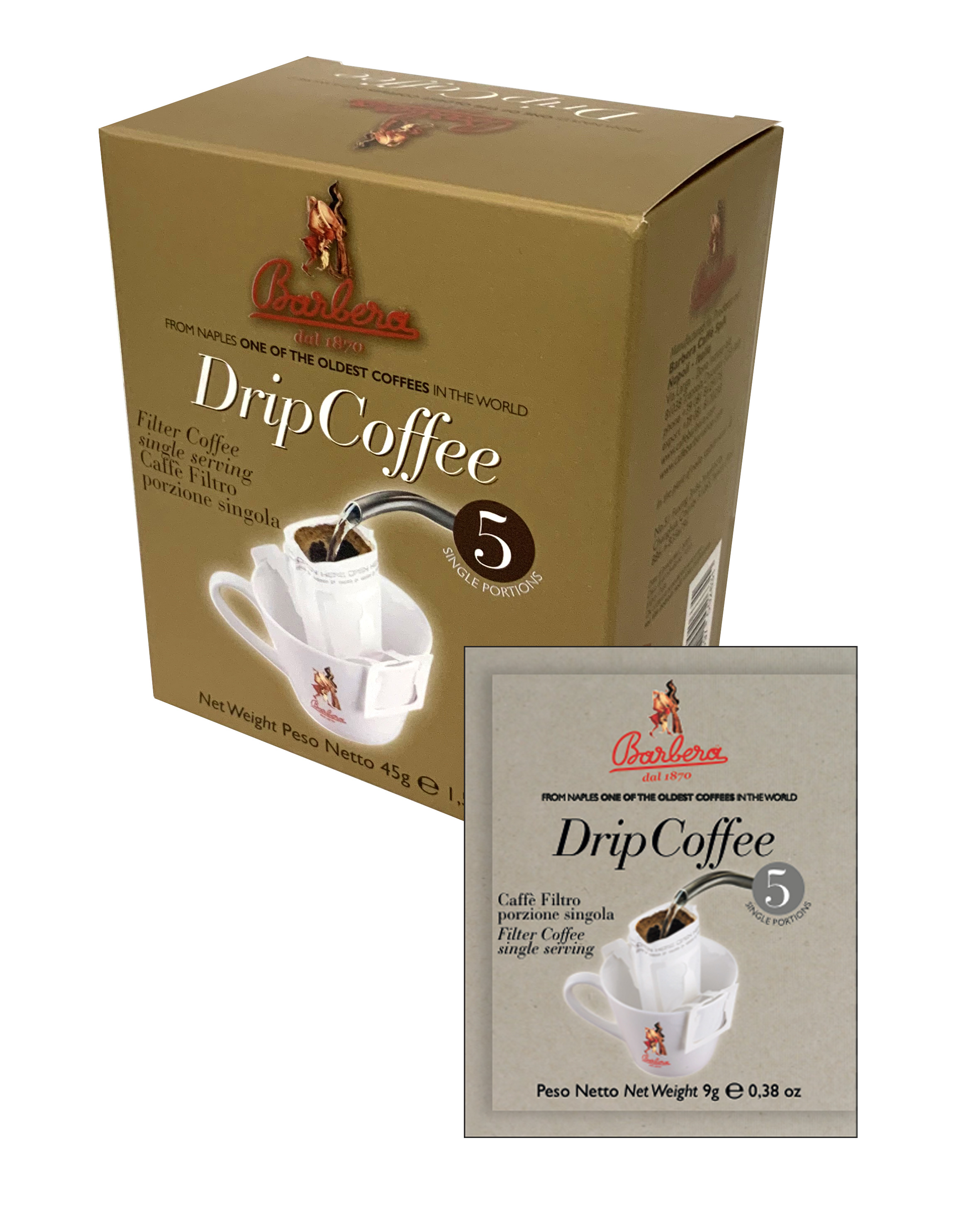 Drip Coffee 5x9g 